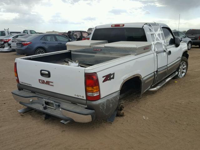 1GTEK19T4YE354671 - 2000 GMC NEW SIERRA WHITE photo 4