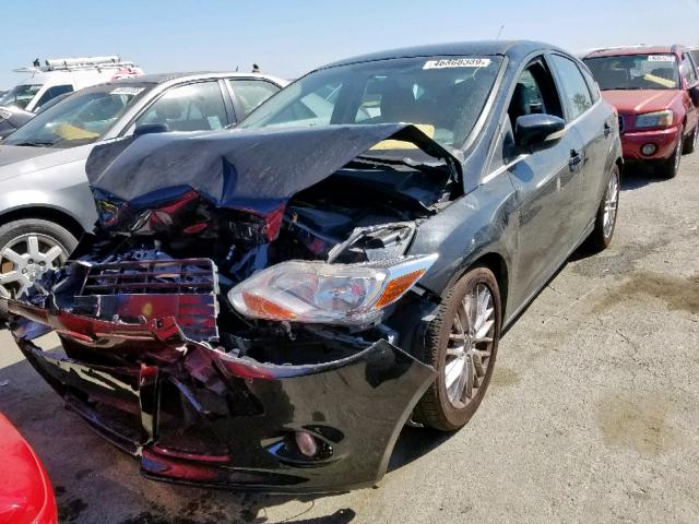 1FADP3N25EL132255 - 2014 FORD FOCUS TITA BLACK photo 2