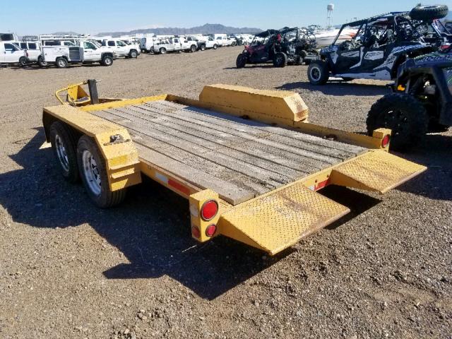 1L9PU1222CG423935 - 2012 OTHER TRAILER YELLOW photo 3