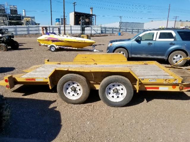 1L9PU1222CG423935 - 2012 OTHER TRAILER YELLOW photo 5