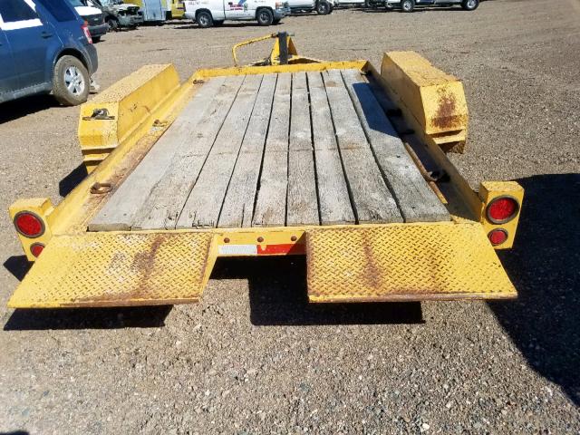 1L9PU1222CG423935 - 2012 OTHER TRAILER YELLOW photo 6