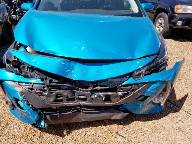 JTDKARFP9J3074581 - 2018 TOYOTA PRIUS PRIM 绿色 照片 9