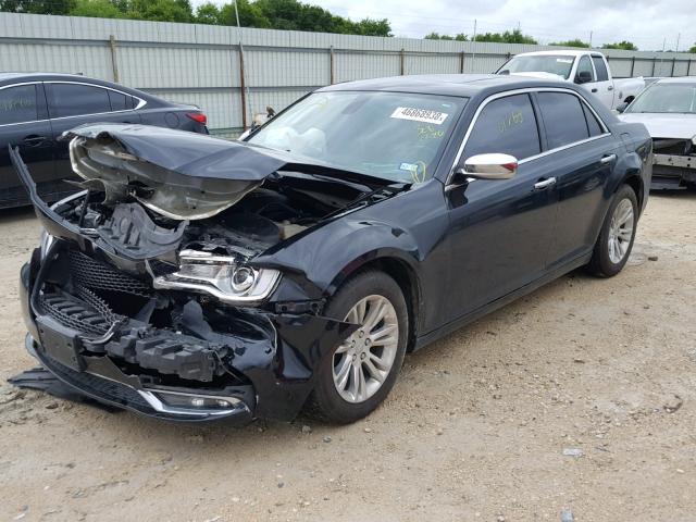 2C3CCAEG5GH306296 - 2016 CHRYSLER 300C BLACK photo 2