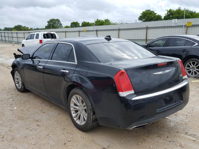 2C3CCAEG5GH306296 - 2016 CHRYSLER 300C BLACK photo 3