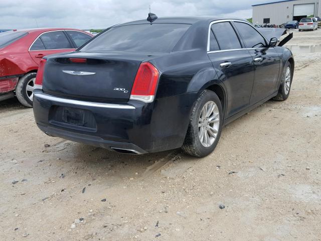 2C3CCAEG5GH306296 - 2016 CHRYSLER 300C BLACK photo 4