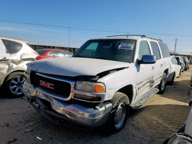 1GKEC16T52J112962 - 2002 GMC YUKON XL C WHITE photo 2