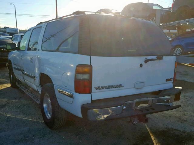 1GKEC16T52J112962 - 2002 GMC YUKON XL C WHITE photo 3