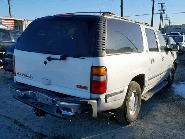 1GKEC16T52J112962 - 2002 GMC YUKON XL C WHITE photo 4