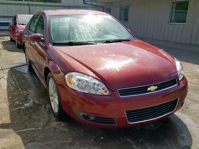 2G1WU57M791223120 - 2009 CHEVROLET IMPALA LTZ RED photo 1