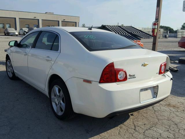 1G1ZG57N984281181 - 2008 CHEVROLET MALIBU LS WHITE photo 3