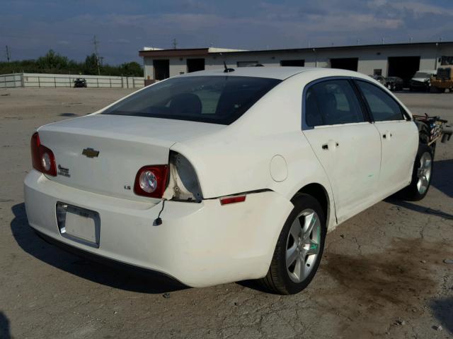1G1ZG57N984281181 - 2008 CHEVROLET MALIBU LS WHITE photo 4