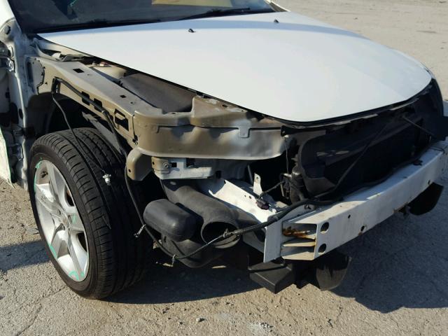 1G1ZG57N984281181 - 2008 CHEVROLET MALIBU LS WHITE photo 9