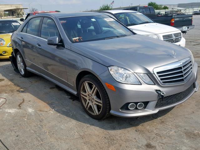 WDDHF9AB9AA150731 - 2010 MERCEDES-BENZ E 550 4MAT SILVER photo 1