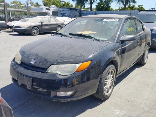 1G8AW14F93Z176319 - 2003 SATURN ION LEVEL BLACK photo 2