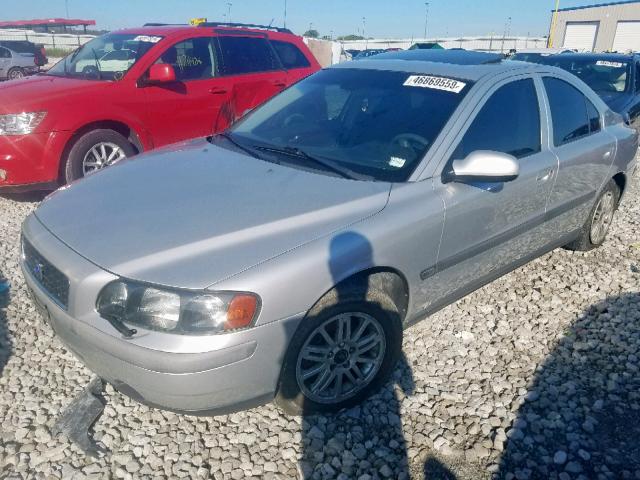 YV1RS61T532268302 - 2003 VOLVO S60 GRAY photo 2