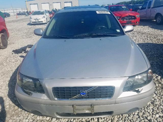 YV1RS61T532268302 - 2003 VOLVO S60 GRAY photo 9