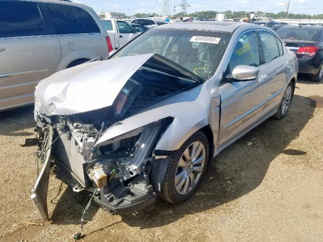 1HGCP2F82CA003984 - 2012 HONDA ACCORD EXL SILVER photo 2