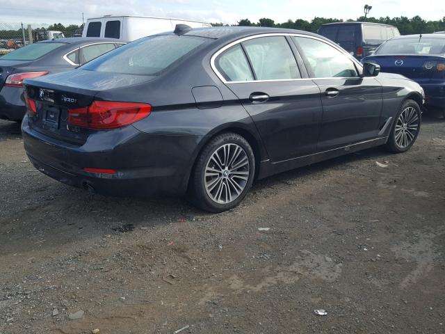 WBAJA7C50JWA73613 - 2018 BMW 530 XI BLACK photo 4