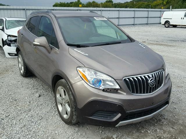 KL4CJASB4FB161456 - 2015 BUICK ENCORE BROWN photo 1