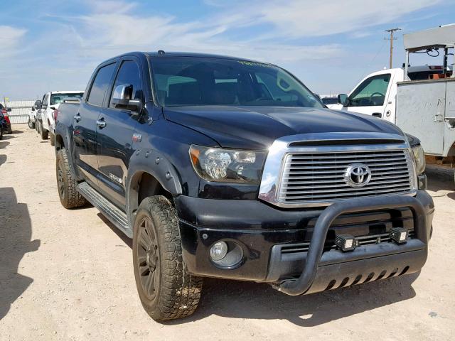 5TFHW5F13AX140695 - 2010 TOYOTA TUNDRA CRE BLACK photo 1