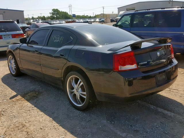 2B3CA3CV5AH210062 - 2010 DODGE CHARGER SX BLACK photo 3