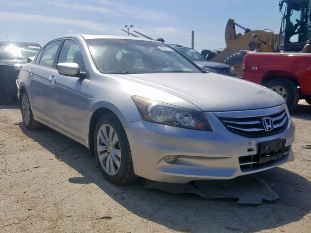 1HGCP3F8XBA013456 - 2011 HONDA ACCORD EXL SILVER photo 1