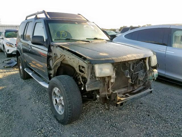 5N1ED28Y9YC534846 - 2000 NISSAN XTERRA XE BLACK photo 1