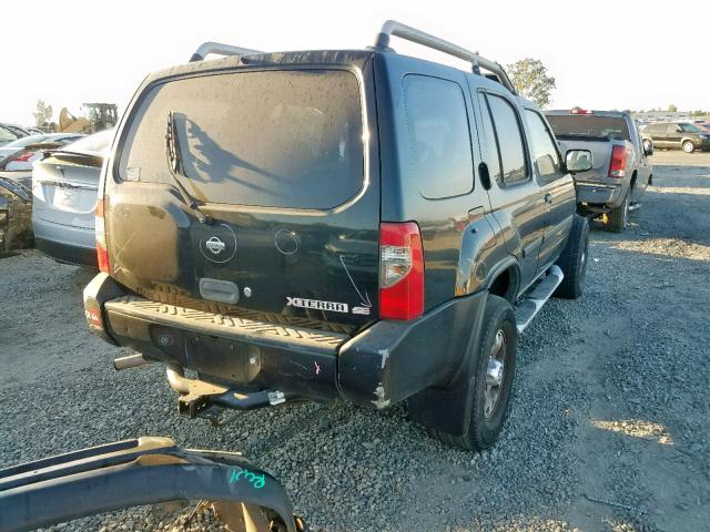 5N1ED28Y9YC534846 - 2000 NISSAN XTERRA XE BLACK photo 4