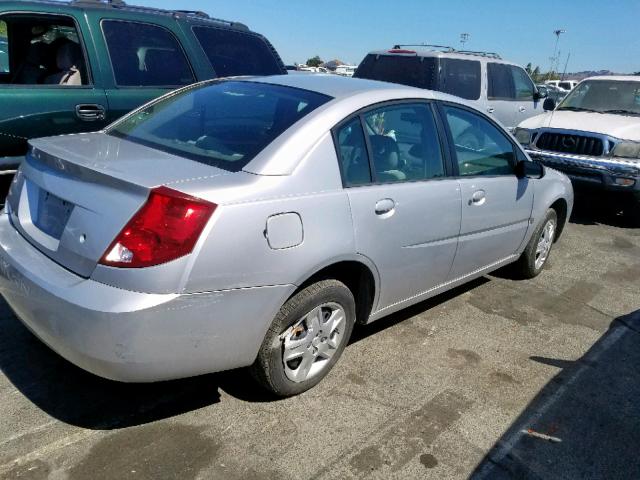 1G8AJ55F67Z125600 - 2007 SATURN ION LEVEL GRAY photo 4