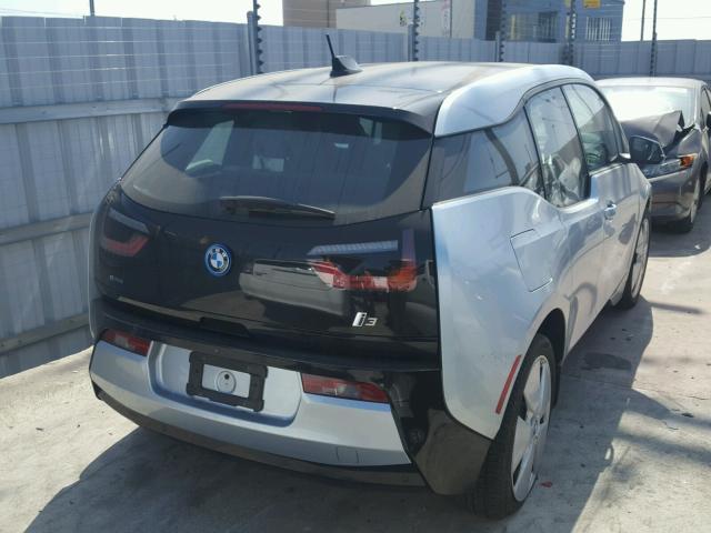 WBY1Z4C57GV508017 - 2016 BMW I3 REX SILVER photo 4