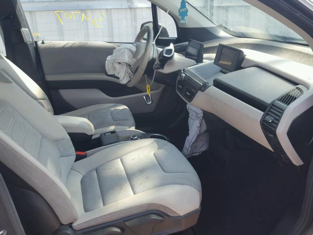 WBY1Z4C57GV508017 - 2016 BMW I3 REX SILVER photo 5