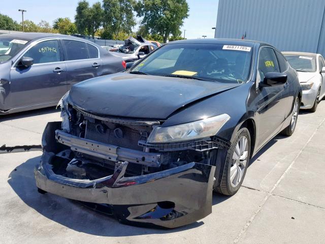 1HGCS1B8XAA000391 - 2010 HONDA ACCORD EXL BLACK photo 2