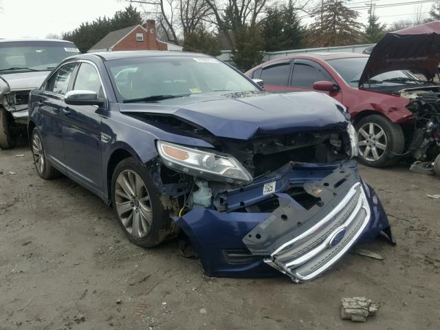 1FAHP2FW6BG188643 - 2011 FORD TAURUS LIM BLUE photo 1