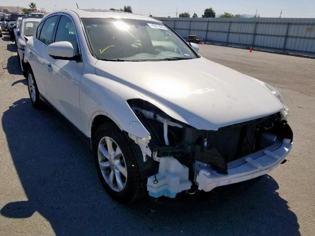 JN1AJ0HR5AM752102 - 2010 INFINITI EX35 BASE WHITE photo 1