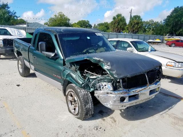 3B7KC2368XG152092 - 1999 DODGE RAM 2500 GREEN photo 1