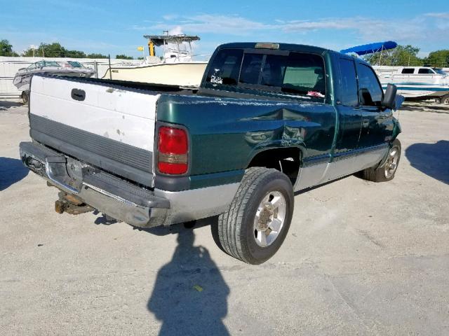 3B7KC2368XG152092 - 1999 DODGE RAM 2500 GREEN photo 4