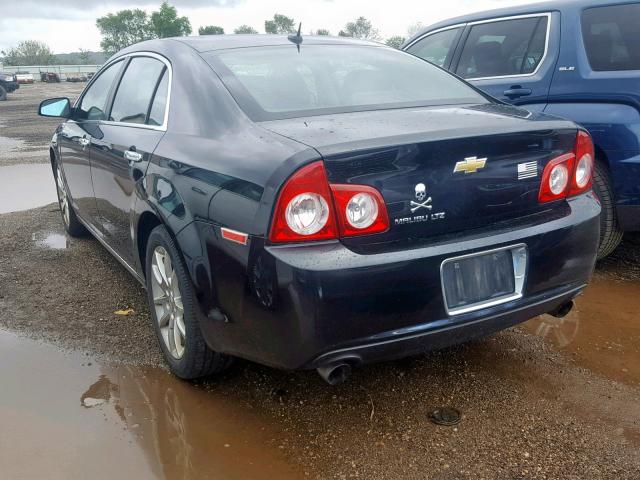 1G1ZE5E73BF243919 - 2011 CHEVROLET MALIBU LTZ 黑色 照片 3