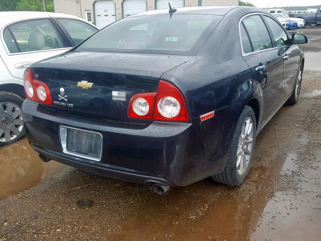 1G1ZE5E73BF243919 - 2011 CHEVROLET MALIBU LTZ 黑色 照片 4