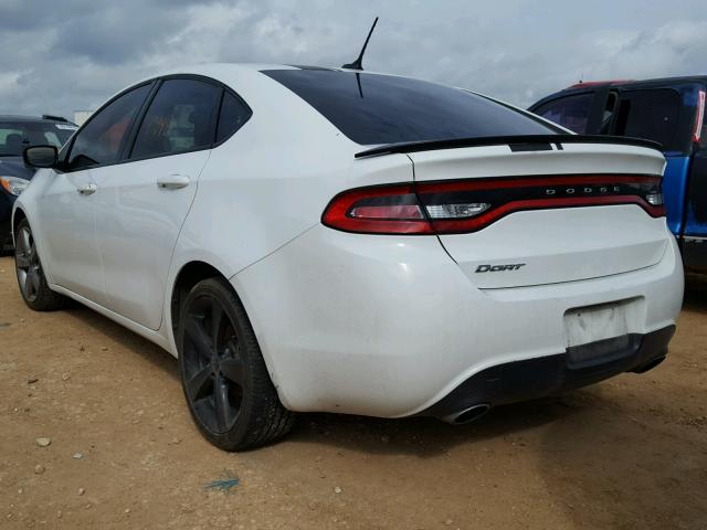 1C3CDFBB9GD539761 - 2016 DODGE DART SXT WHITE photo 3