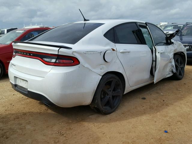 1C3CDFBB9GD539761 - 2016 DODGE DART SXT WHITE photo 4