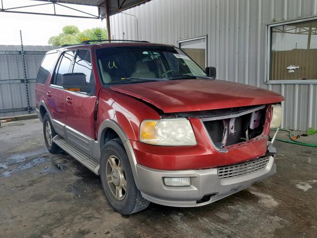 1FMPU17L54LA18731 - 2004 FORD EXPEDITION RED photo 1