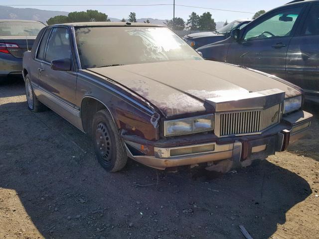 1G6EL1158JU611226 - 1988 CADILLAC ELDORADO BURGUNDY photo 1