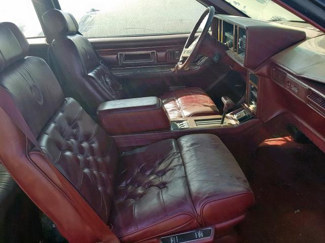 1G6EL1158JU611226 - 1988 CADILLAC ELDORADO BURGUNDY photo 5