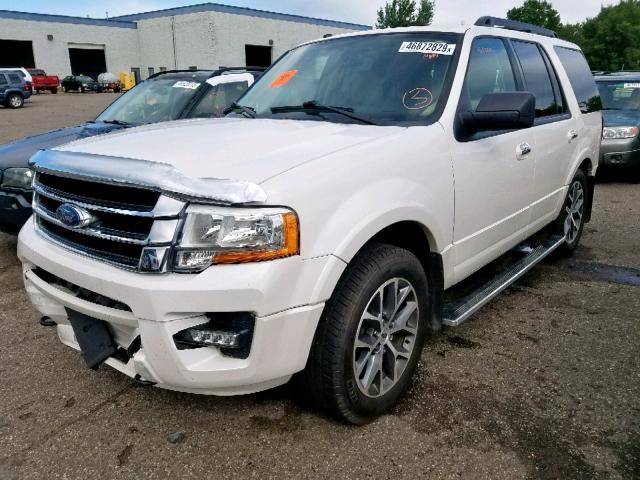 1FMJU1JT5GEF02535 - 2016 FORD EXPEDITION WHITE photo 2