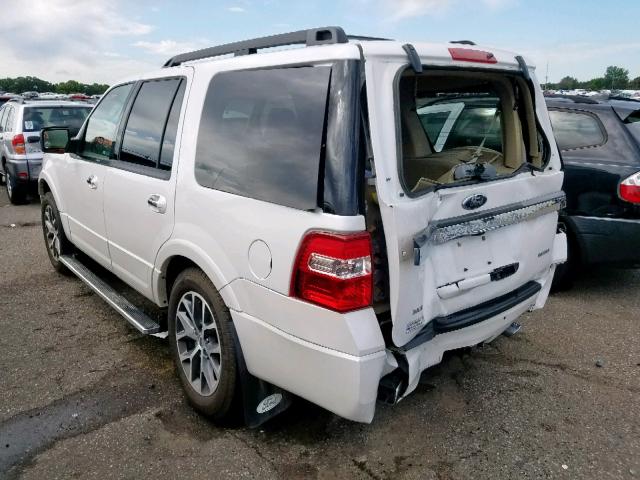 1FMJU1JT5GEF02535 - 2016 FORD EXPEDITION WHITE photo 3