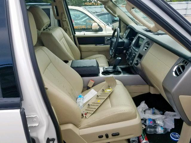 1FMJU1JT5GEF02535 - 2016 FORD EXPEDITION WHITE photo 5