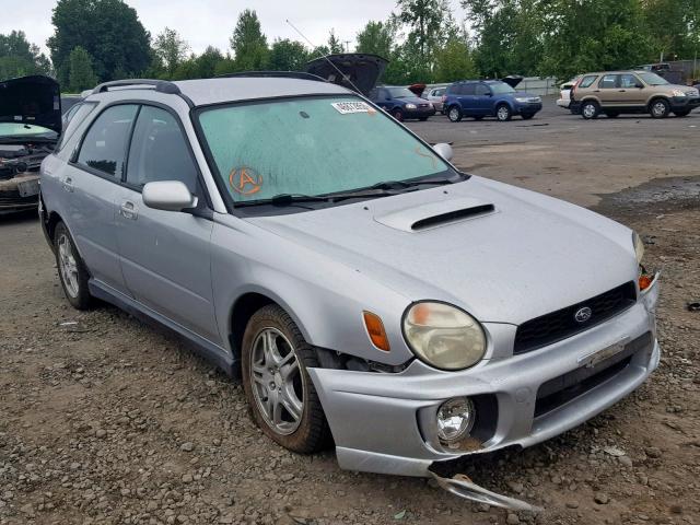 JF1GG29693G812041 - 2003 SUBARU IMPREZA WR SILVER photo 1