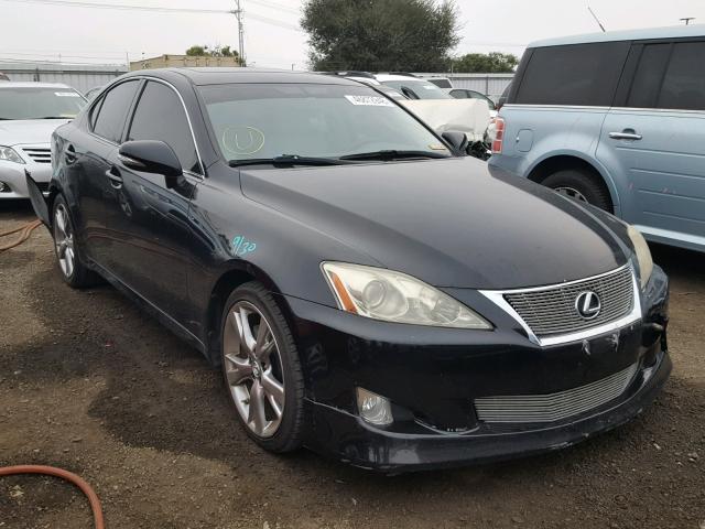 JTHBK262695097789 - 2009 LEXUS IS 250 BLACK photo 1