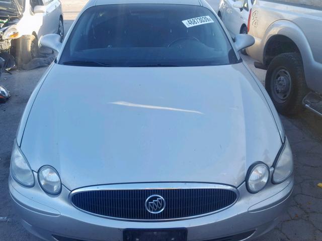 2G4WD552671179662 - 2007 BUICK LACROSSE C SILVER photo 9