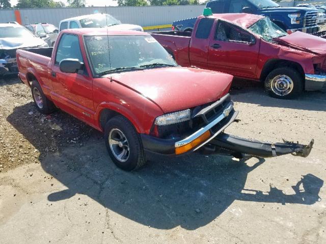 1GCCS145818122255 - 2001 CHEVROLET S TRUCK S1 RED photo 1